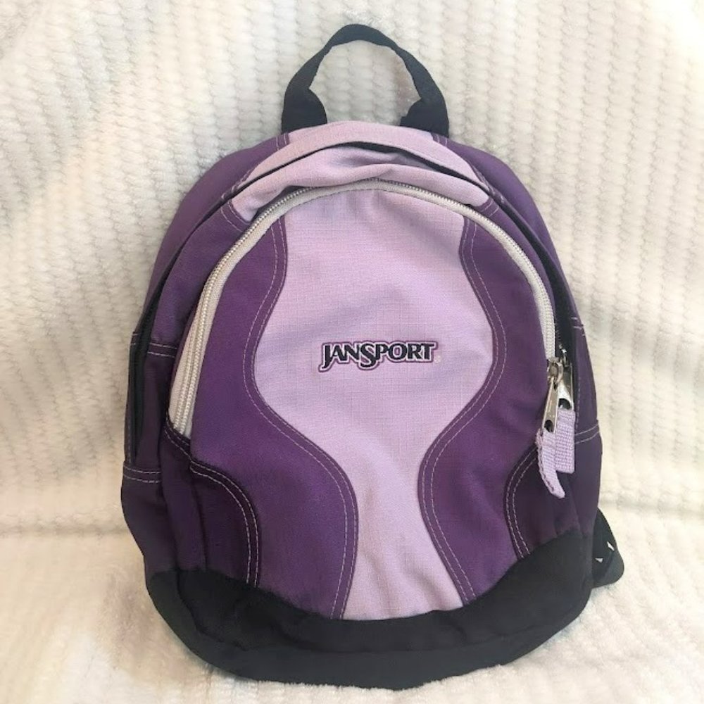 Mini Purple Jansport Backpack